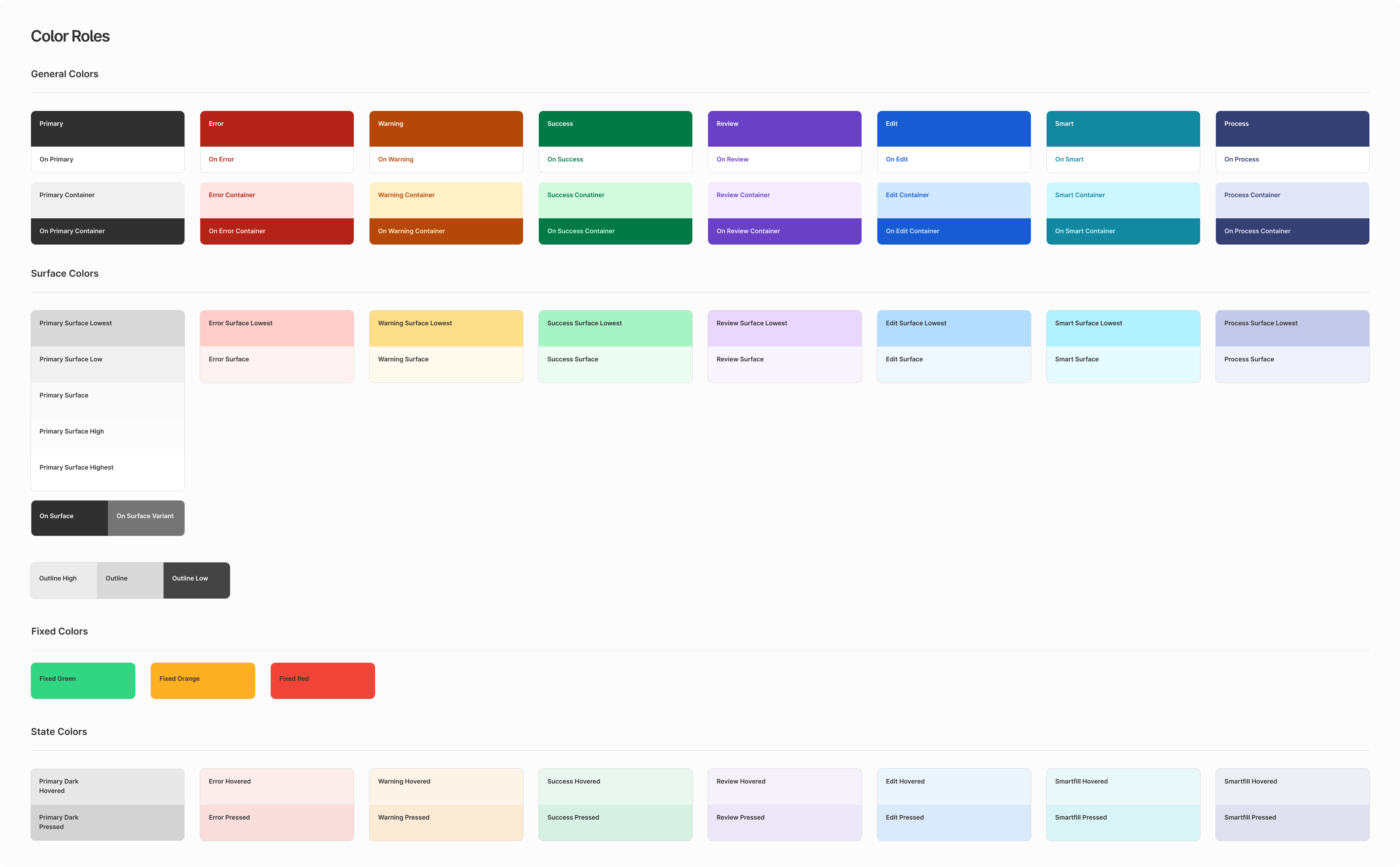 Color Roles im Light Mode